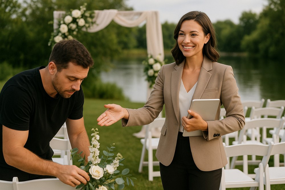 Τι κάνει (και τι δεν κάνει) ο wedding planner σας: 6 αρμοδιότητες + 5 όρια που πρέπει να γνωρίζετε