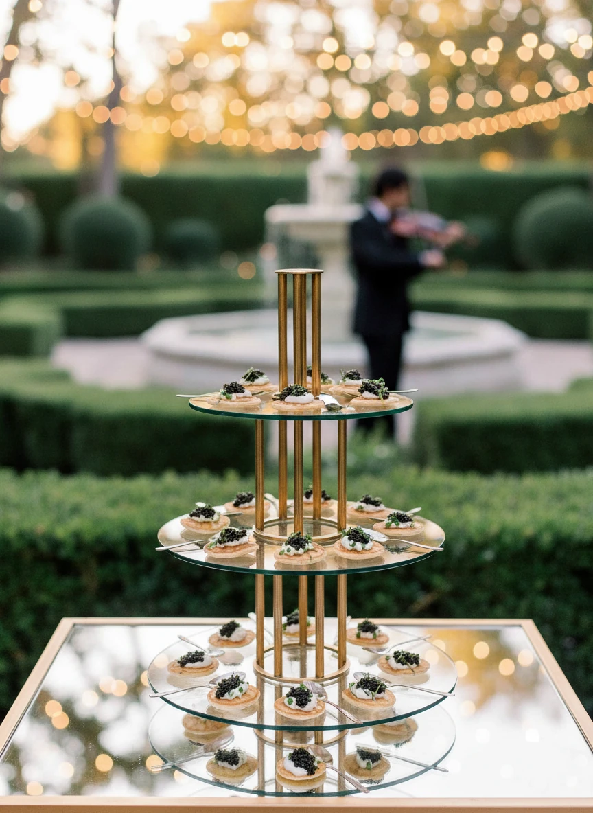 Caviar tower