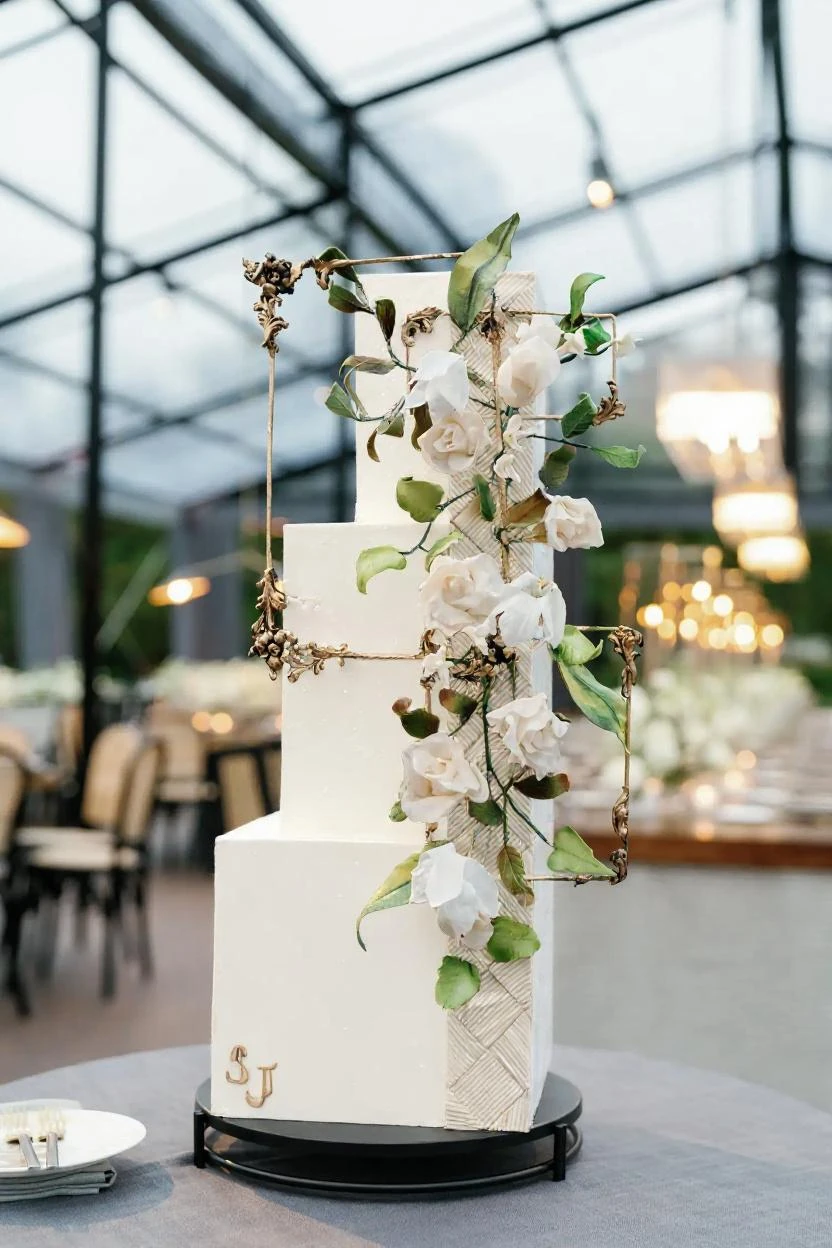 white cake 
