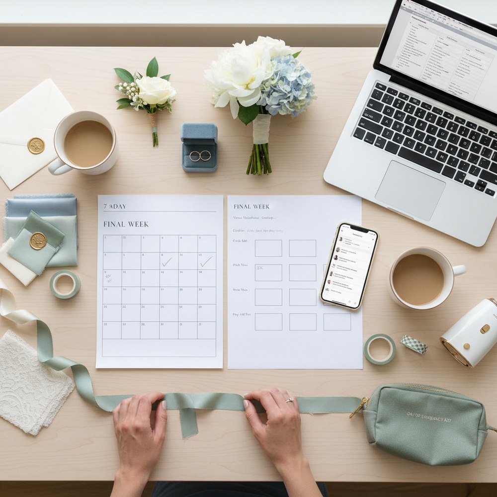 Οι 13 βασικές εκκρεμότητες της τελευταίας εβδομάδας πριν τον γάμο