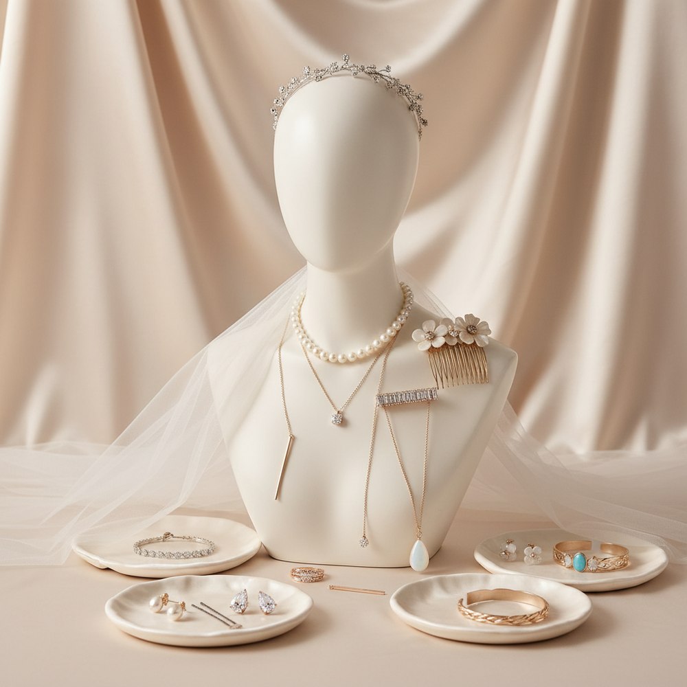 16 Κοσμήματα για να φορέσεις σύμφωνα με το νυφικό σου στυλ