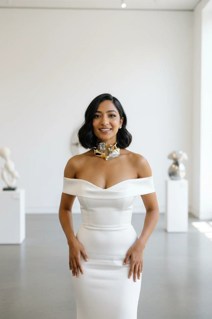 Priya Krishna wedding sari