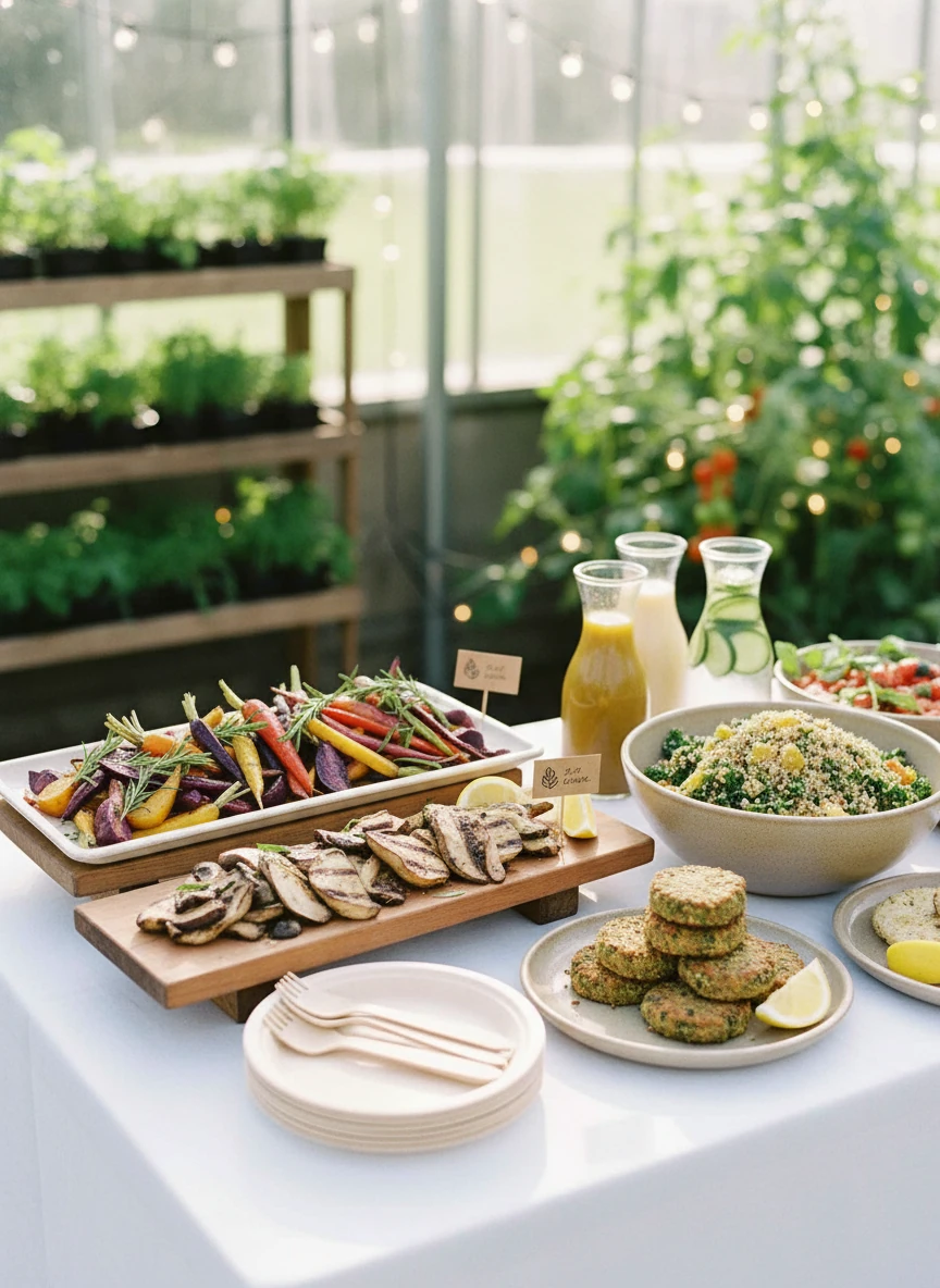 Vegetable summer rolls