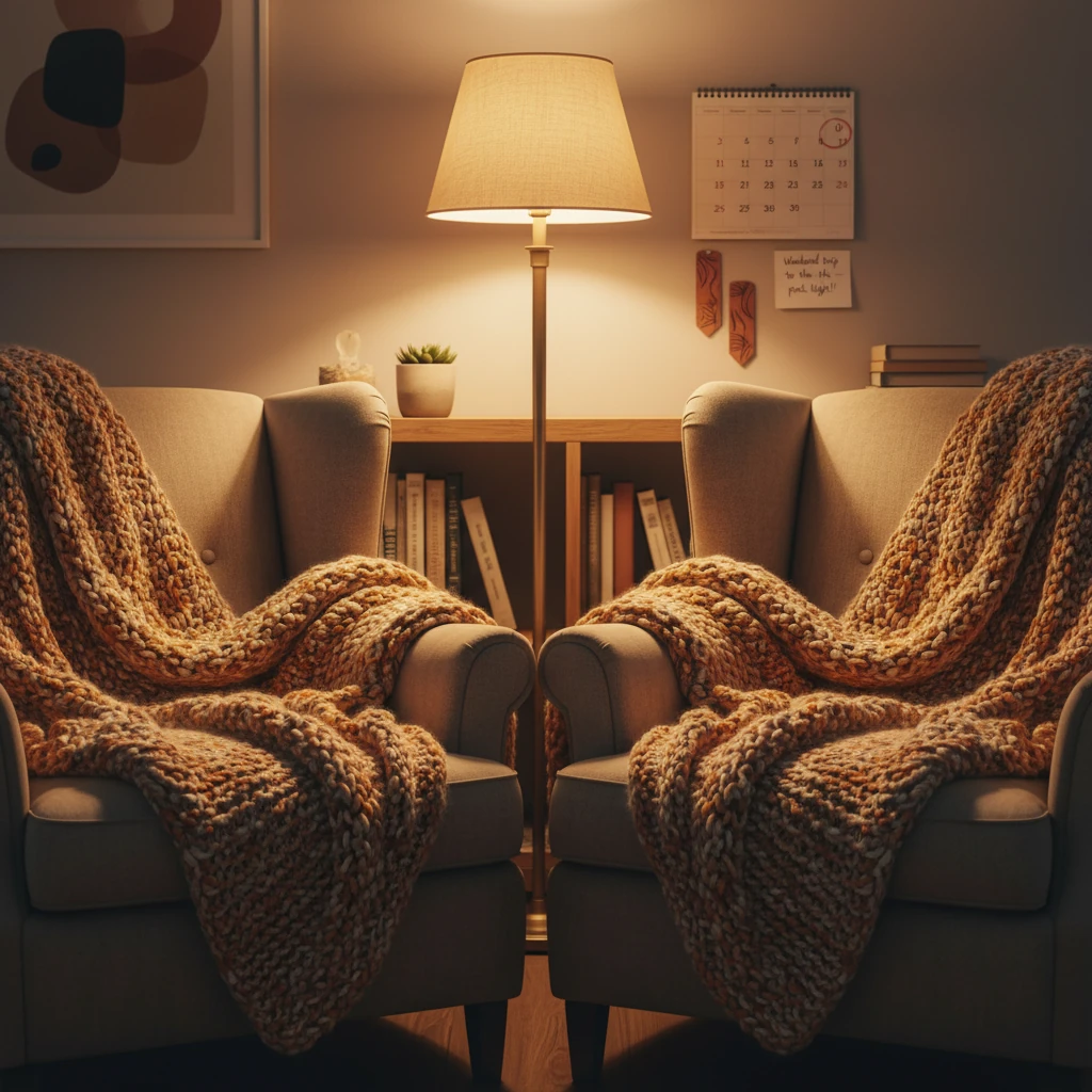 Close Up of Couple Holding Hands Sitting at a Table