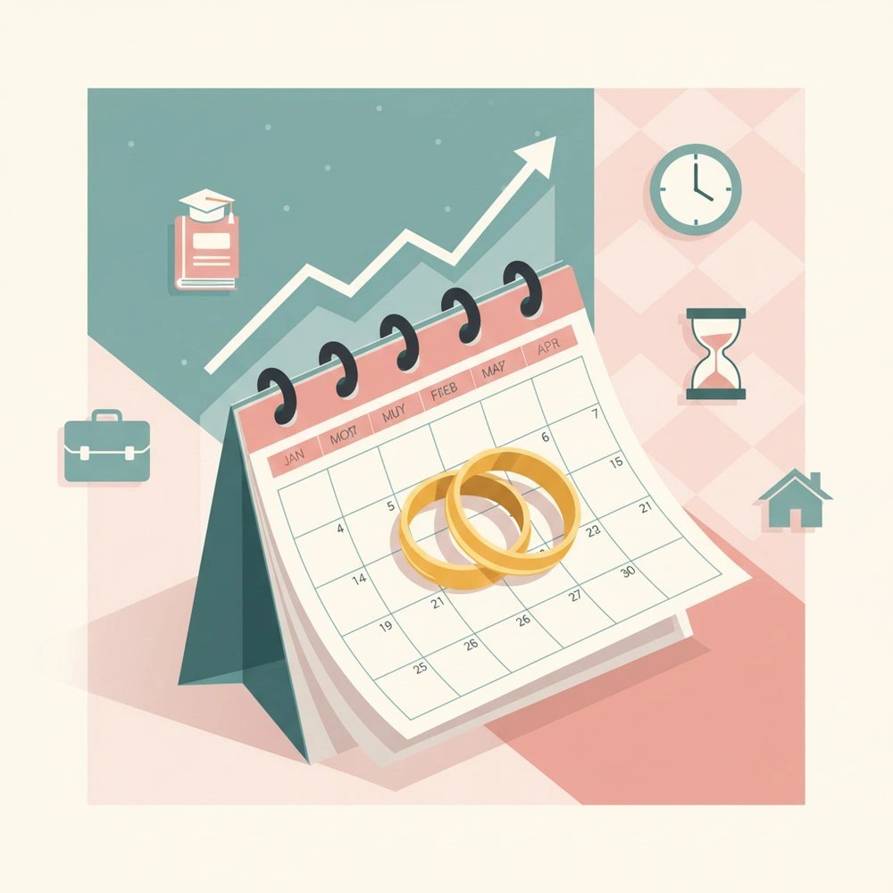 Why are millennials and Gen Z delaying marriage?