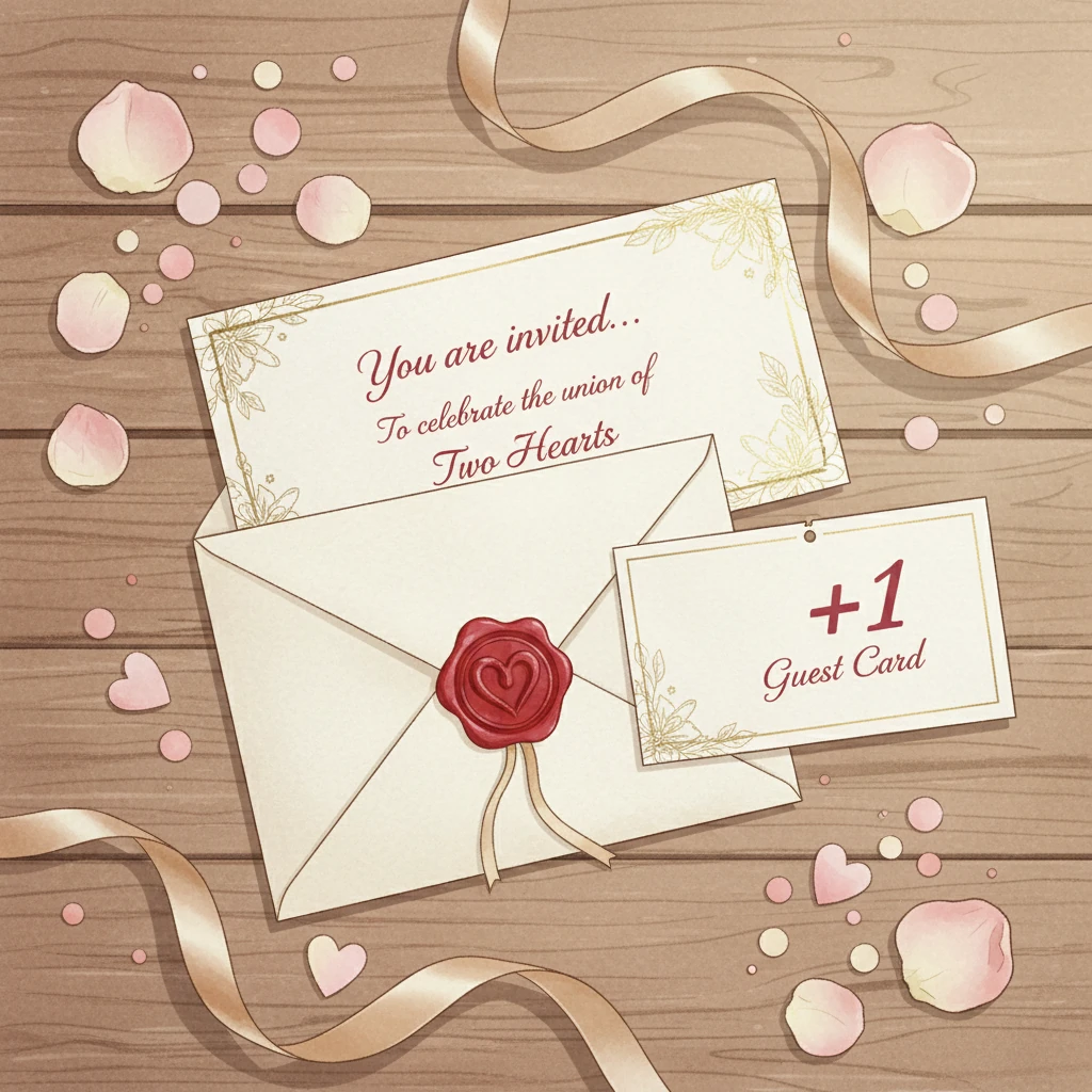 A Wedding Plus-One Cheat Sheet Graphic 