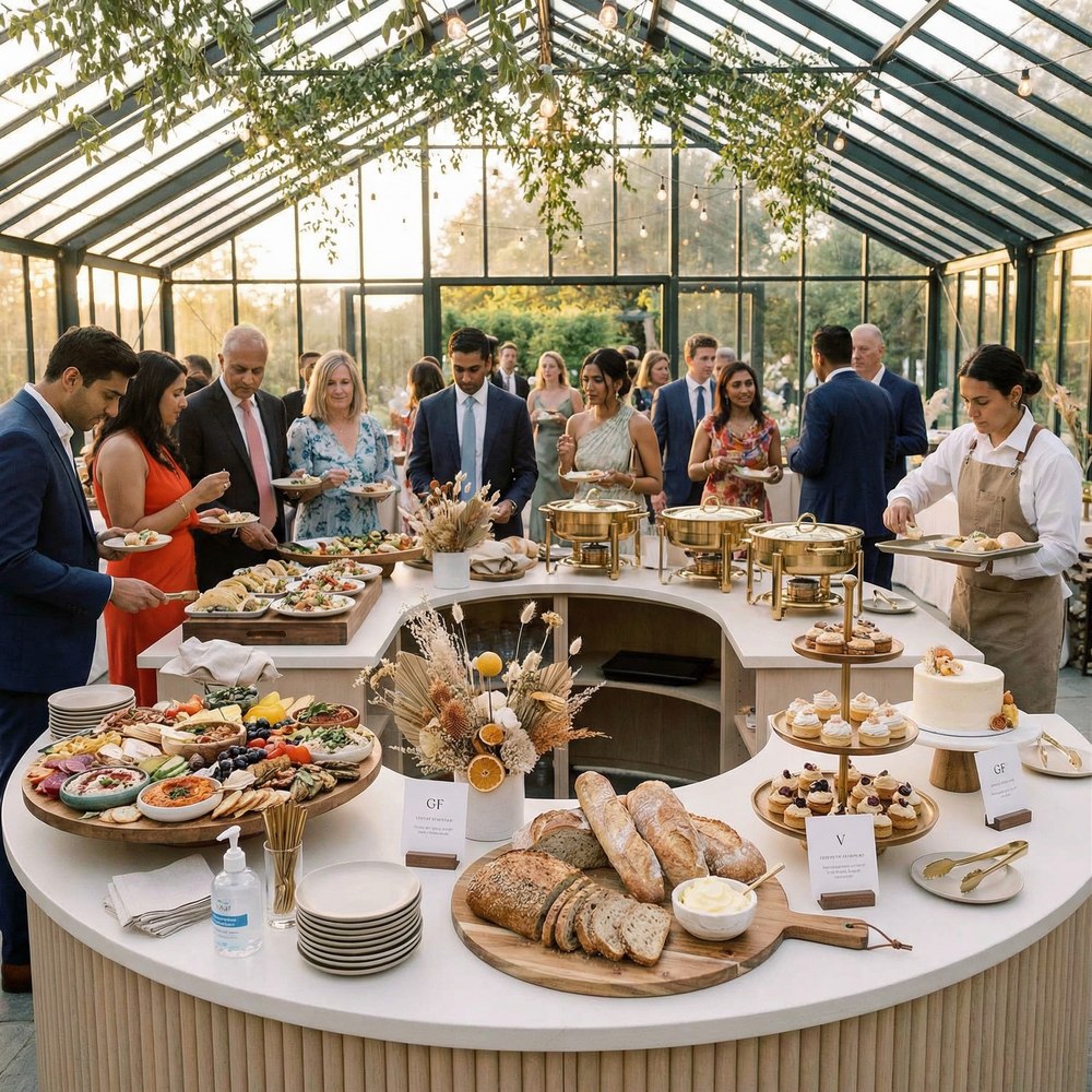 18 δημιουργικές ιδέες για wedding buffet που εντυπωσιάζουν