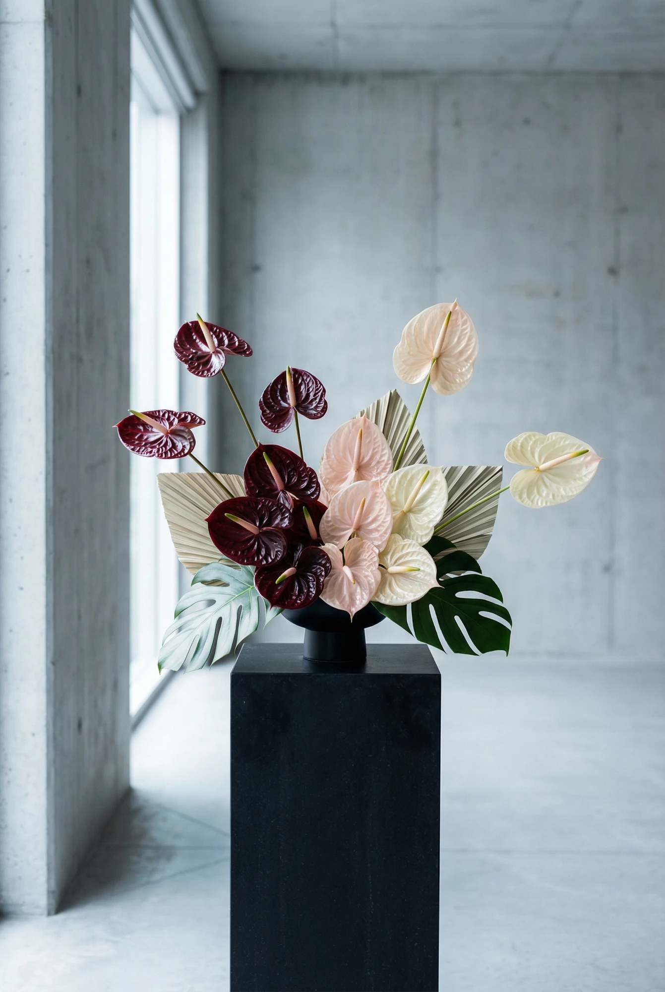 anthurium centerpiece