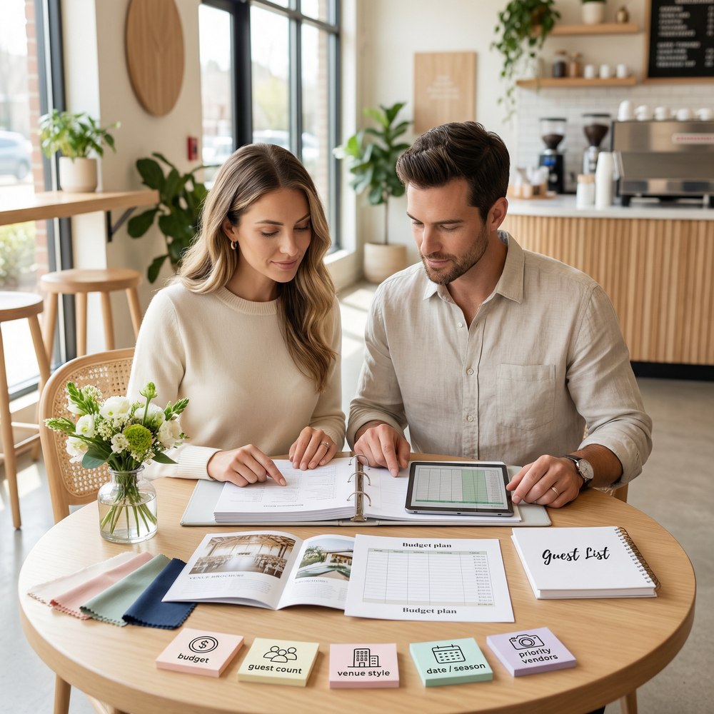 Οι 5 πιο σημαντικές αποφάσεις που χρειάζεται να πάρετε μόλις ξεκινήσετε την οργάνωση του γάμου σας