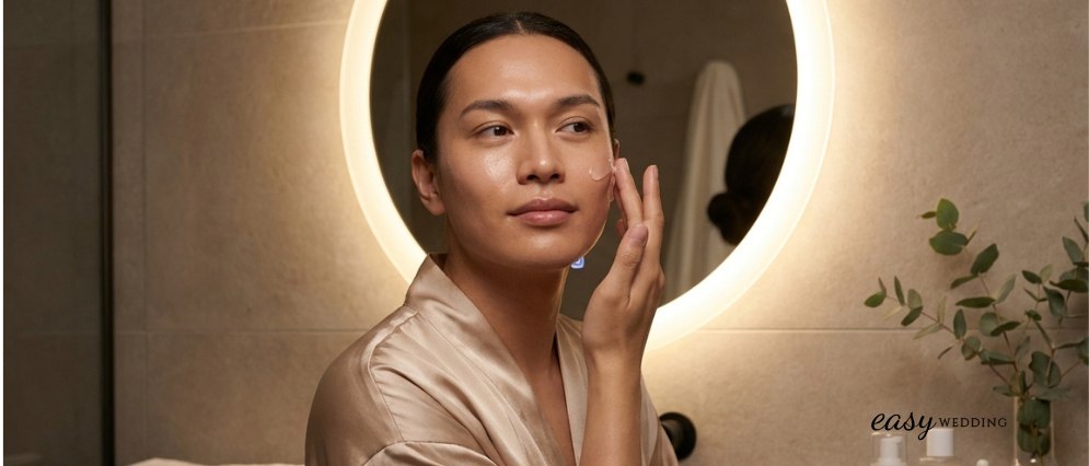 Πώς να «Ξυπνήσεις» με Καθαρή, Λαμπερή Επιδερμίδα πριν από τον Γάμο