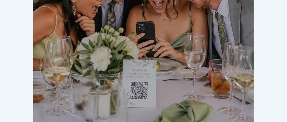QR code γάμου: Μαζέψτε όλες τις φωτογραφίες των καλεσμένων σας