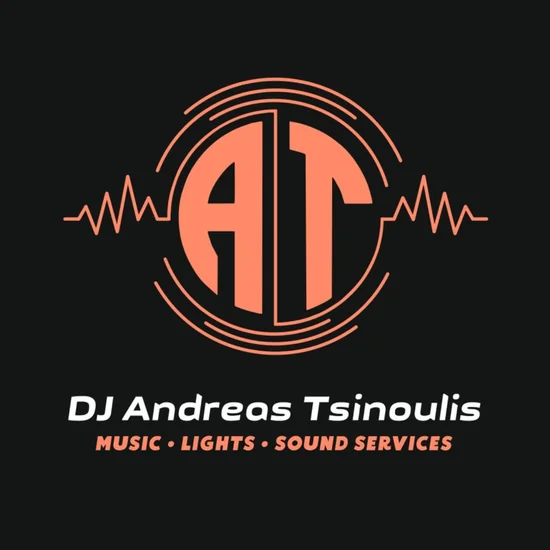 DJ ANDREAS TSINOULIS - Music Events & More — DJ Γάμου — Λάρισα: Λογότυπο.